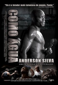 Poster Anderson Silva Como Agua