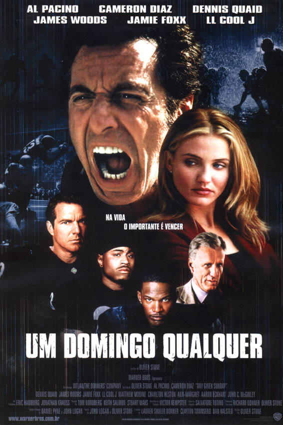 7 Melhores Filmes sobre Futebol Americano 3 UM DOMINGO QUALQUER 1999
