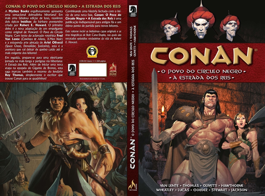 Conan Circulo Negro Estrada Reis capas preview