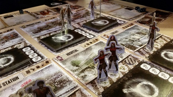 Jogos de tabuleiros com temática zumbi