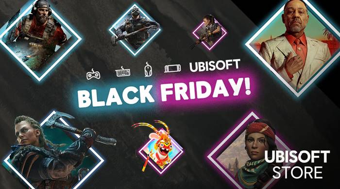 Promoções de Black Friday da Ubisoft