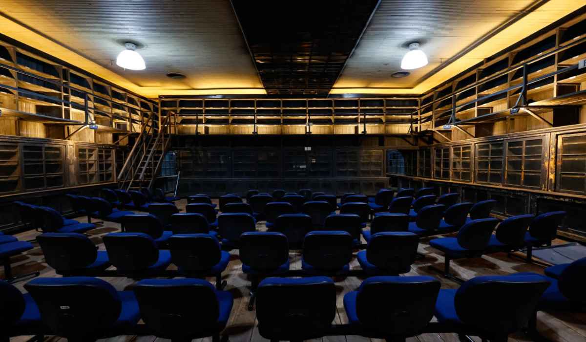 Recuperação da futura sala de cinema em Jundiaí