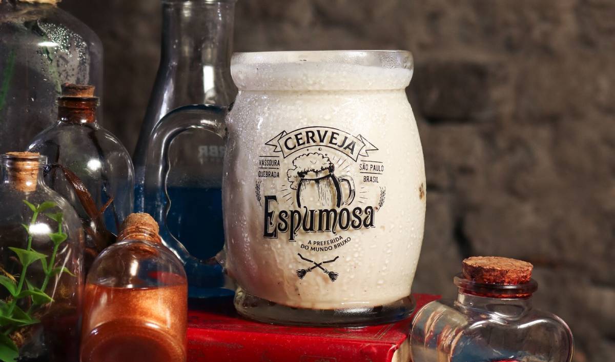cerveja espumosa