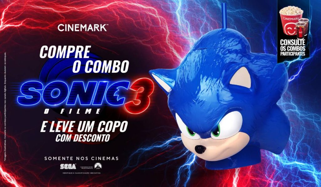 Sonic 3 - O Filme no Cinemark