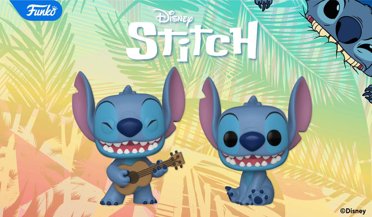 stitch funko pop topo