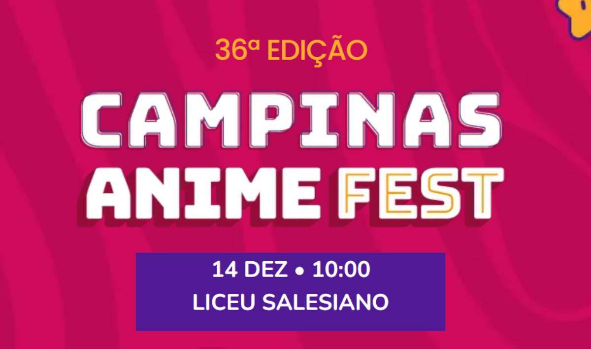 Último Campinas Anime Fest de 2025
