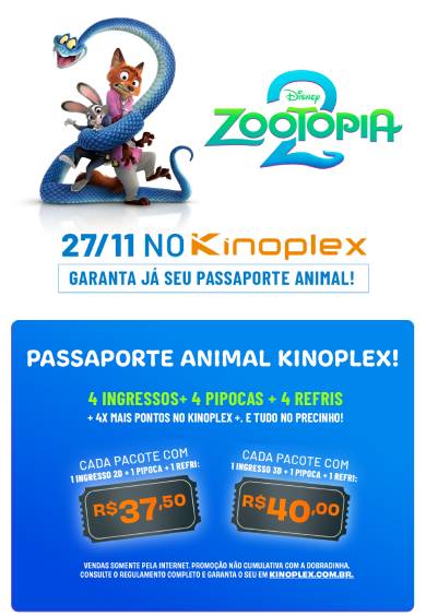 Pré-venda de ingressos para Zootopia 2 16 Pré-venda de ingressos para Zootopia 2