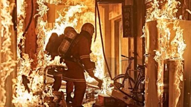 inferno na torre topo