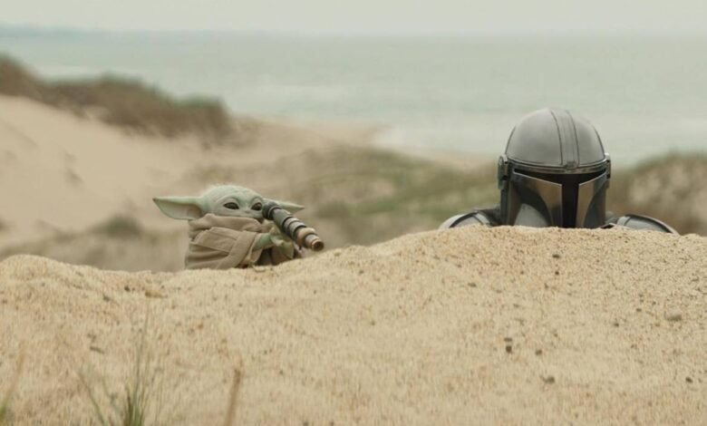 o mandaloriano e grogu topo