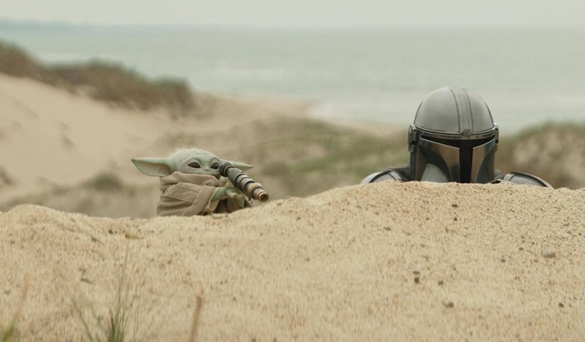 o mandaloriano e grogu topo