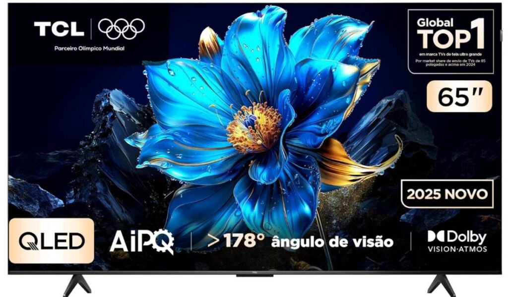 TV 4K de 65 polegadas