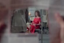 a dama de vermelho topo