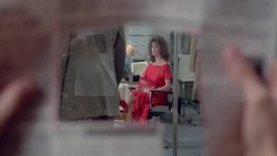 a dama de vermelho topo