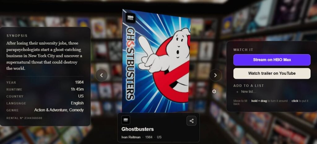 Binge Buster: site transforma streaming em uma videolocadora virtual 3 Binge Buster