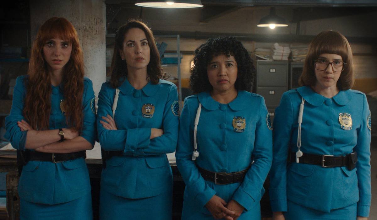mulheres de azul topo